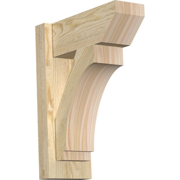 Ekena Millwork Imperial Slat Rough Sawn Outlooker, Douglas Fir, 6"W x 14"D x 18"H OUT06X14X18IMP06RDF - main